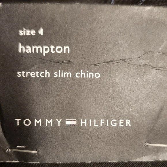 NWT Women's Tommy Hilfiger Hampton Stretch Slim Chino - Picture 2 of 5